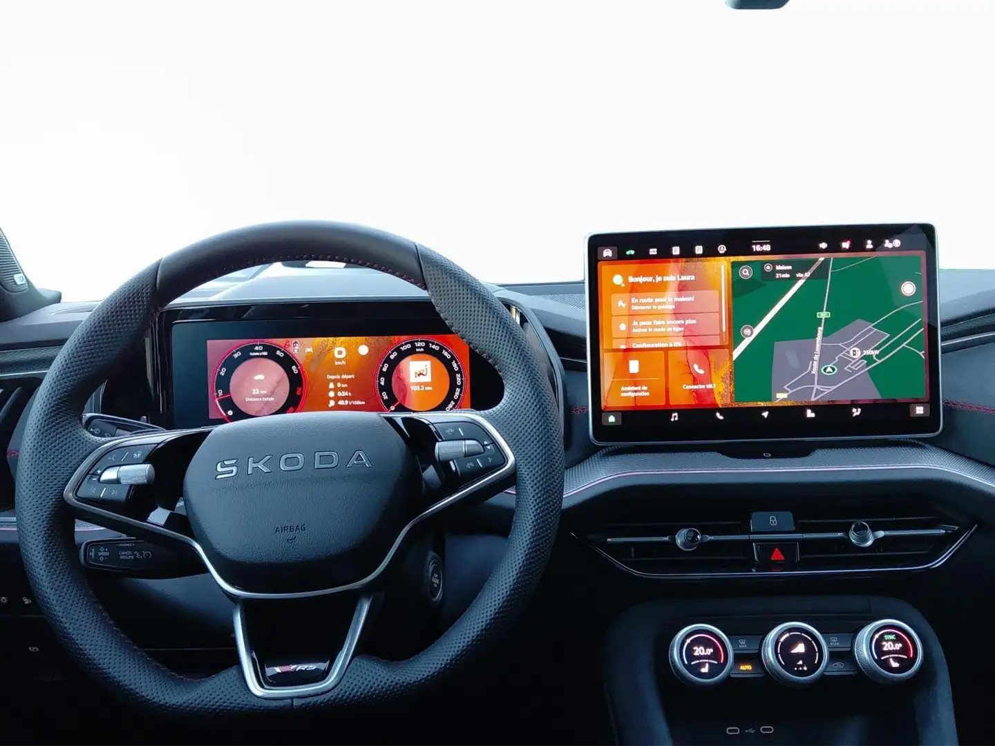 Skoda Kodiaq RS Bleu - 2