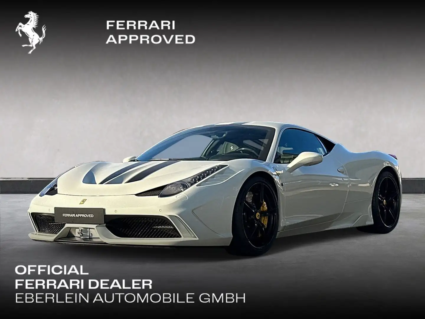 Ferrari 458 Speciale *AFS*RacingStripes*Überrollbügel* Blanc - 1