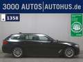 BMW 520 dA Touring Navi LED PDC Shz AHK Zwart - thumbnail 1