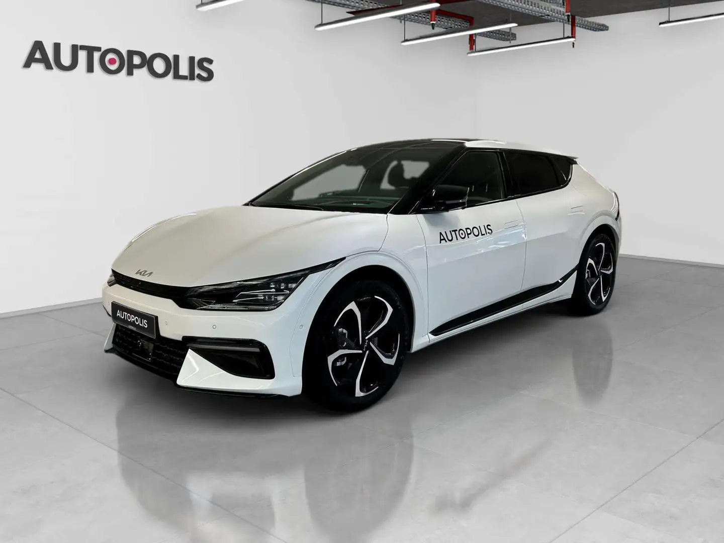 Kia EV6 77,4 kwh gt line 228 Blanc - 1