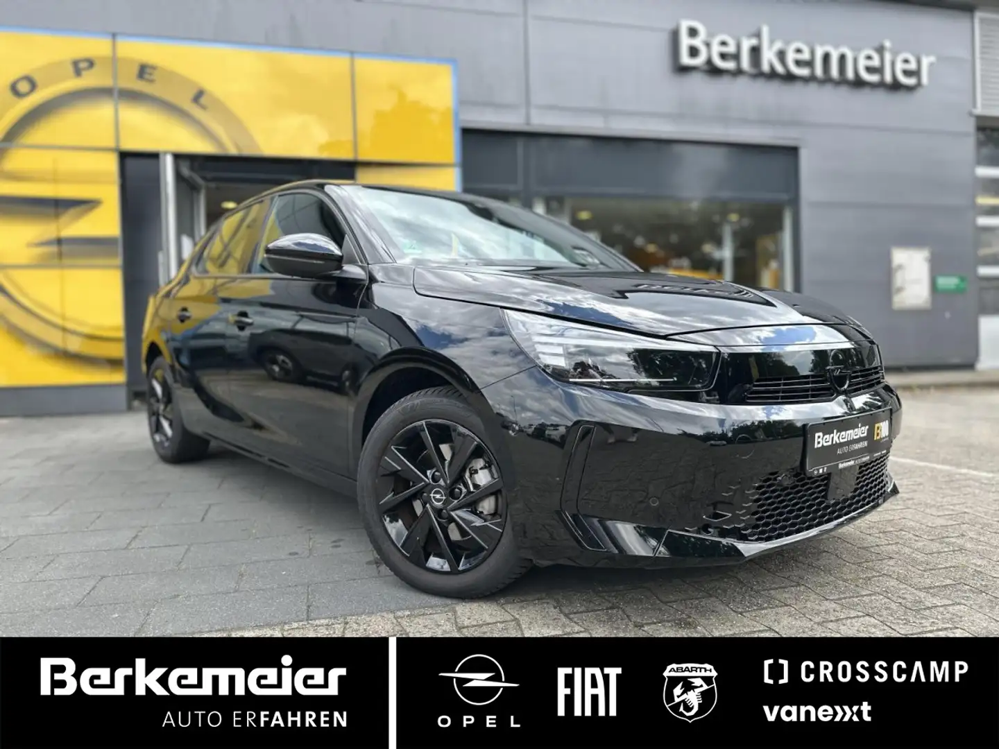 Opel Corsa F GS 1.2 ** Allwetter/Sitzheizung ** Zwart - 1