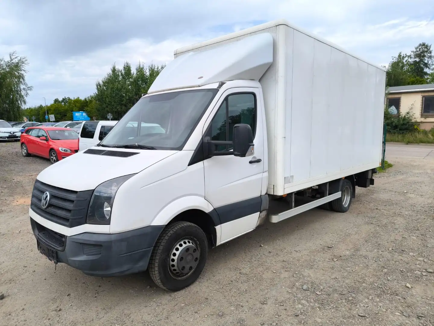 Volkswagen Crafter 50 lang L3 2.0TDI el.Hebebühne Palfinger Bílá - 1