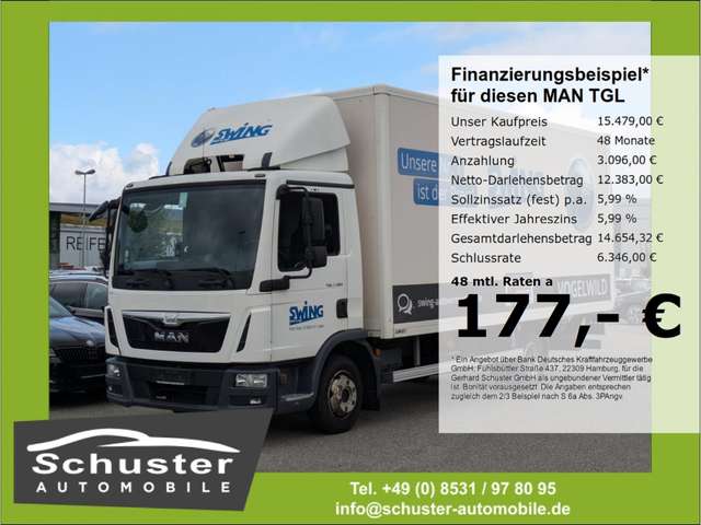 Imagine MAN TGL 7.180 4x2 Koffer+LBW*Komfort-Sitz Spurass