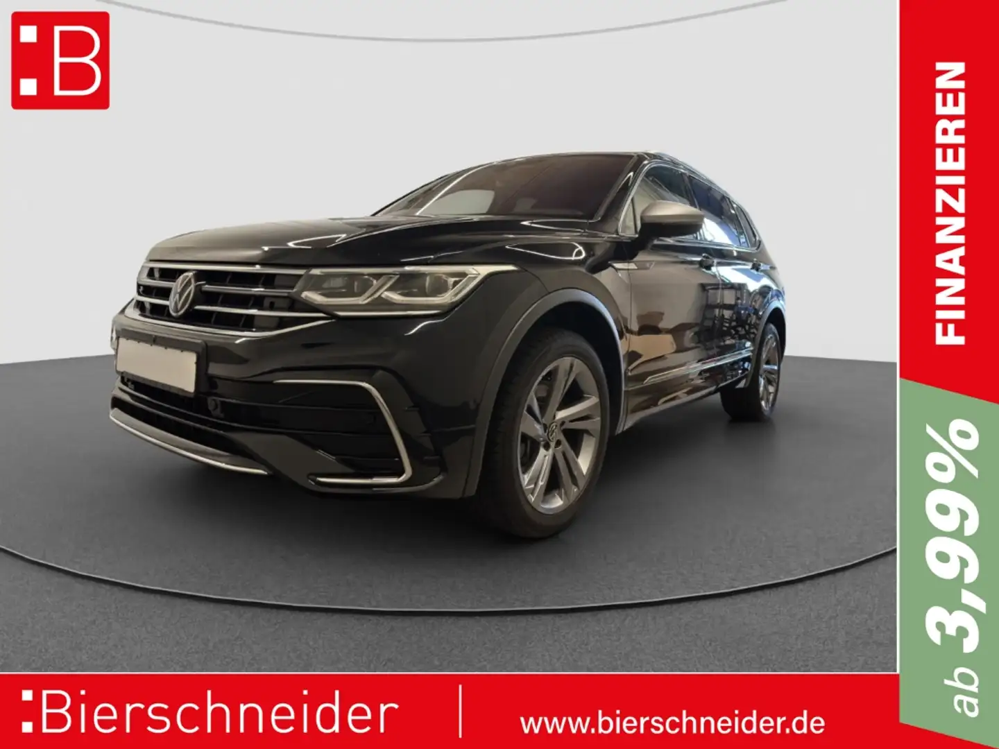 Volkswagen Tiguan Allspace 2.0 TSI DSG 4Mo RLine AHK REAR ACC IQ.LIGHT Schwarz - 1