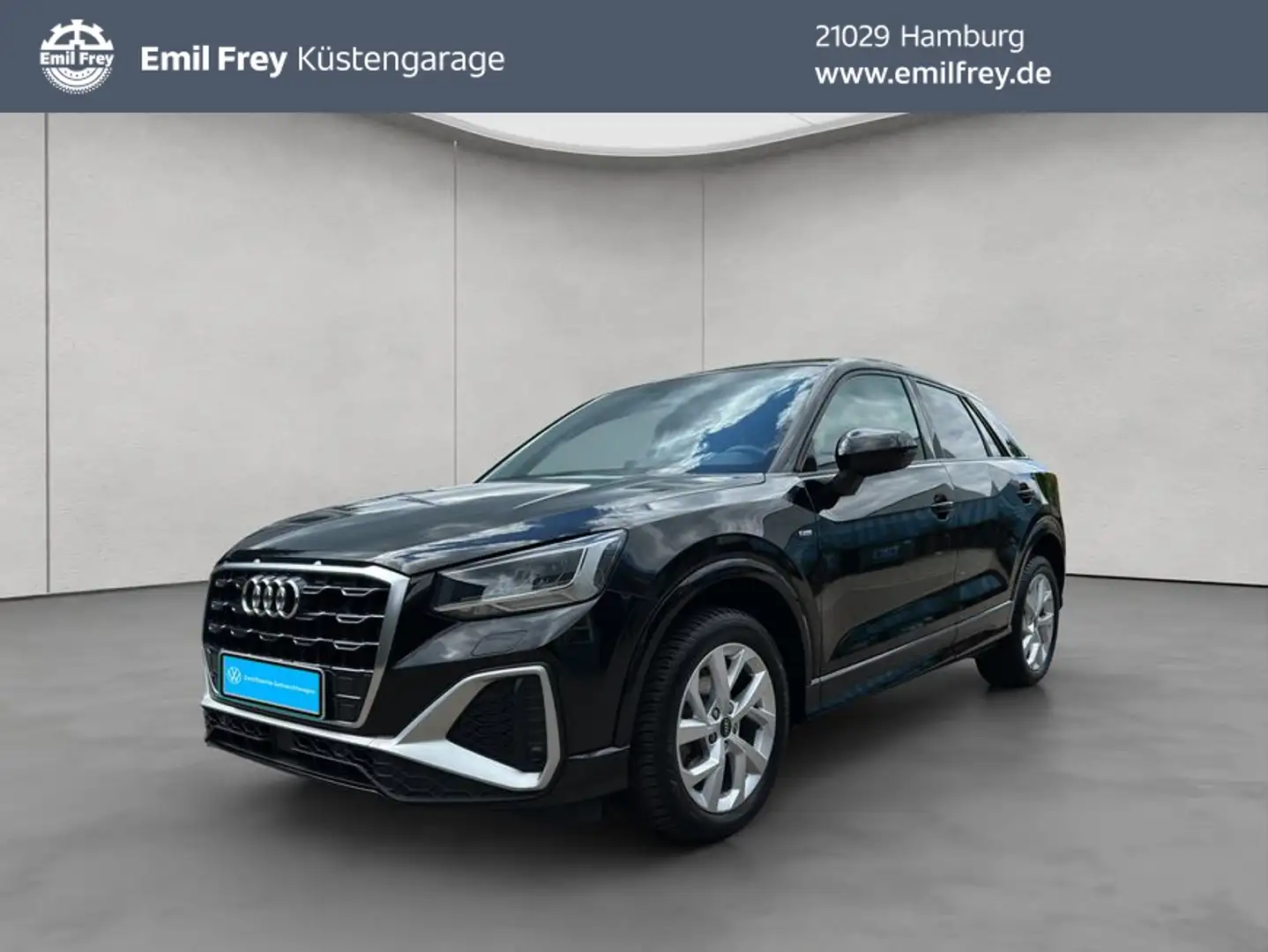 Audi Q2 35 TFSI S-tronic S-Line NAVI GJR RFK Negro - 1