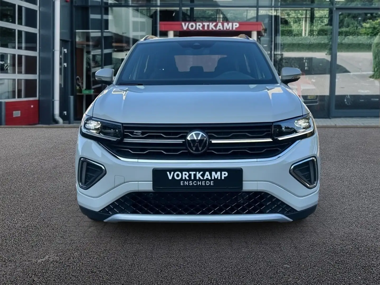 Volkswagen T-Cross 1.0 TSI DSG R-LINE AFN.TREKHAAK/IQ-LIGHTS/CAMERA/A Grijs - 2