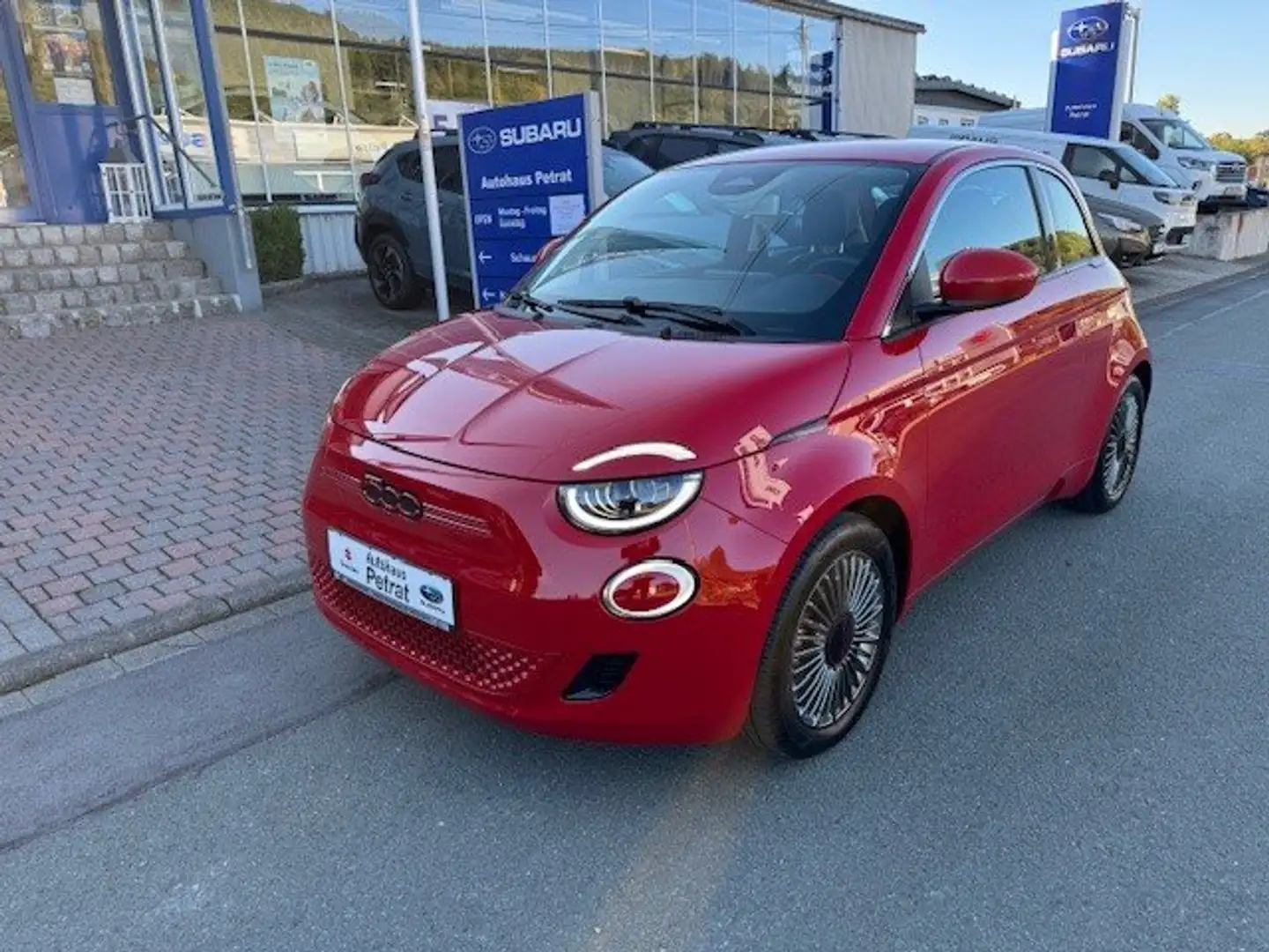 Fiat 500e Red 42Kwh Rot - 1