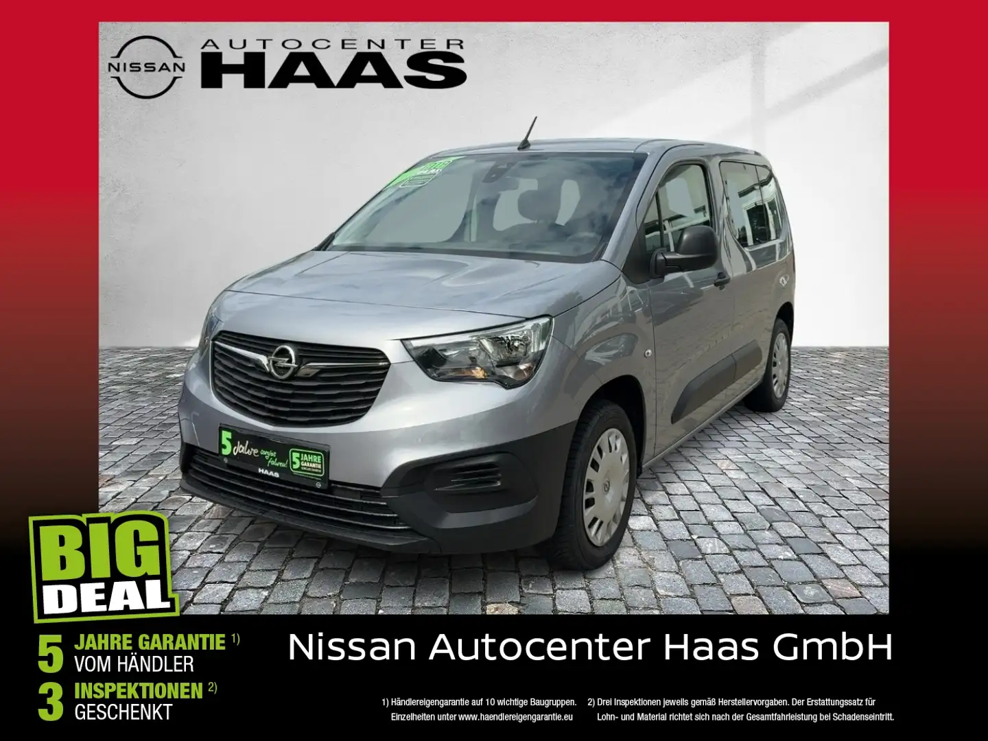 Opel Combo Life 1.5 AHK+DAB+8-fach Bereifung Grau - 1