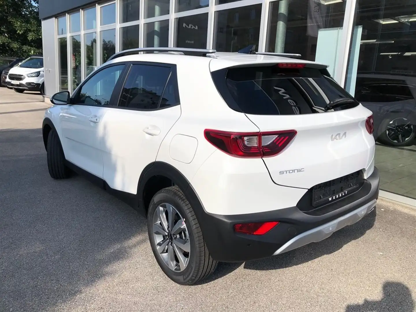 Kia Stonic 1,0 TGDI GPF ISG Gold DCT Aut. Weiß - 2
