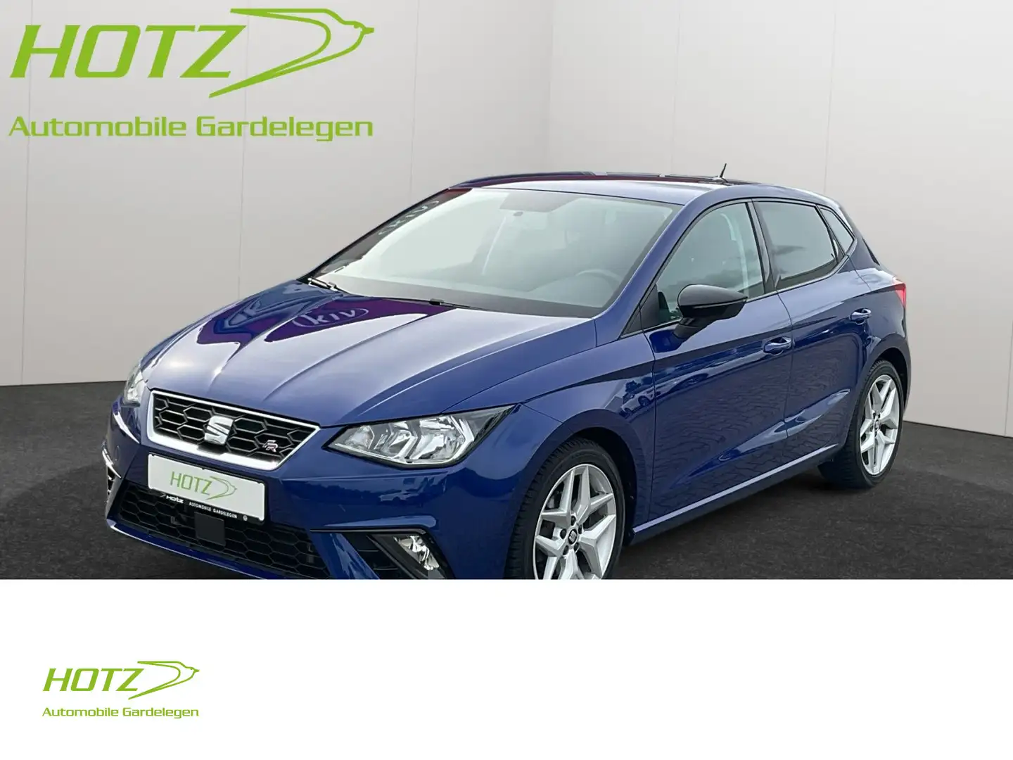 SEAT Ibiza 1.0 EcoTSI FR PDC/GRA Bleu - 1