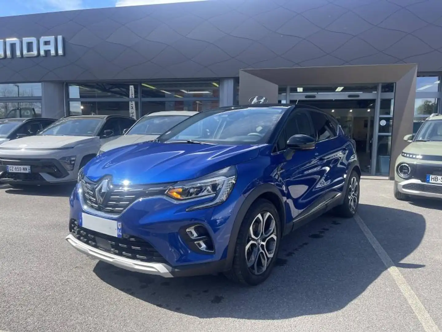 Renault Captur 1.6 E-Tech hybride 145ch Techno Bleu - 1