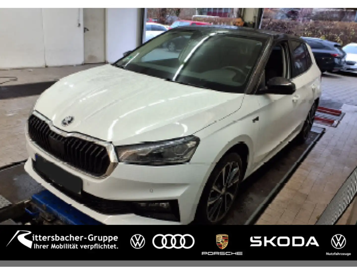 Skoda Fabia First Edition 1.0 TSI Navi Kamera Sunset Weiß - 1