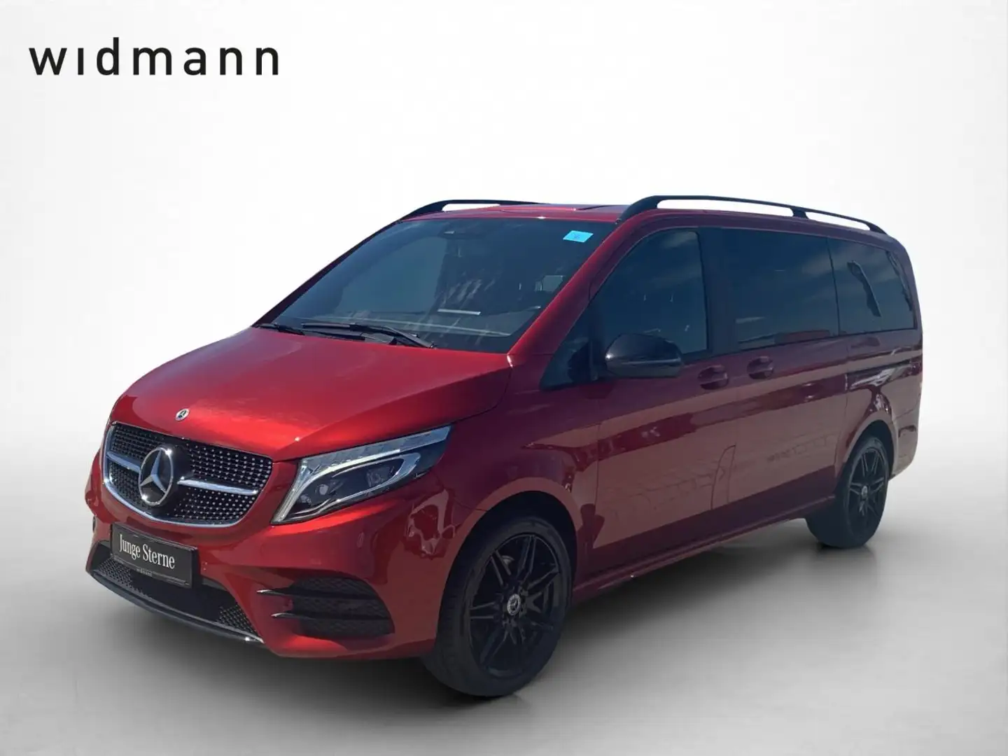 Mercedes-Benz V 300 d 4MATIC EDITION Lang Night AHK SpurW AUT Rouge - 1