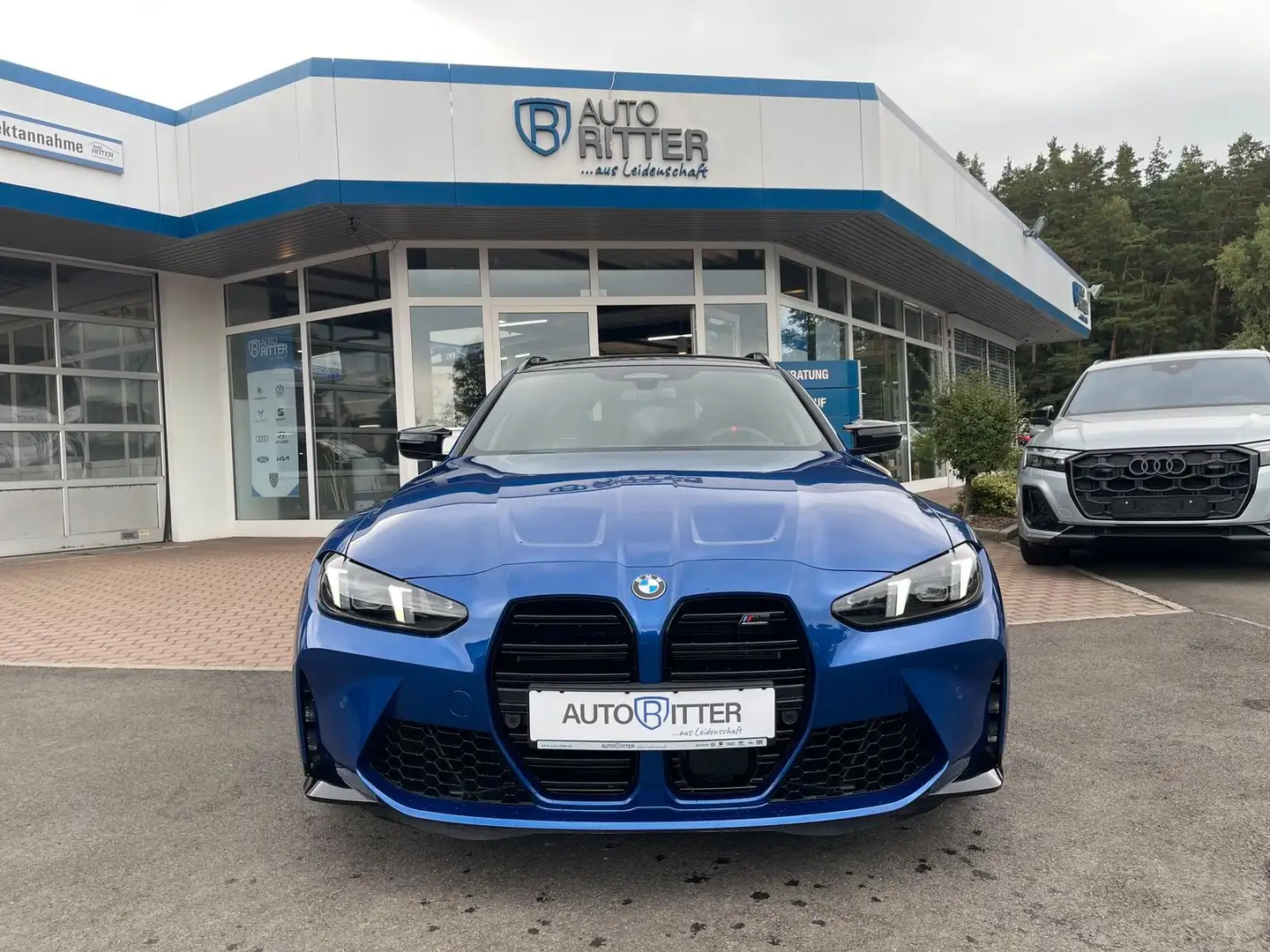 BMW M3 xDrive Touring ACC+HuD+Memory Blau - 2
