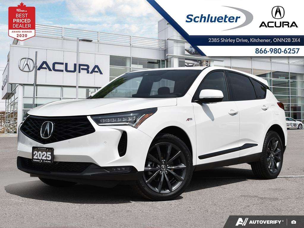 2025 Acura RDX A-Spec - No Accidents! 1 Owner!