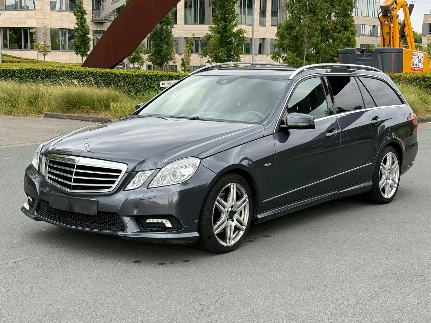 Mercedes-Benz E 220 PACK AMG Szary - 1
