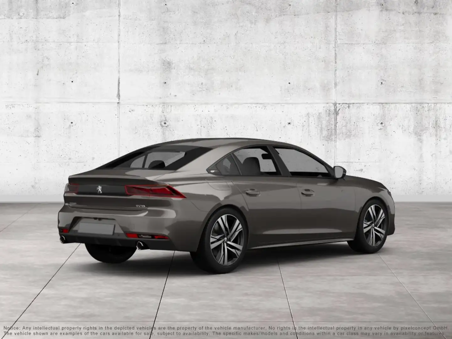Peugeot 508 508 Allure Plug-In Hybrid 225 e-EAT8 Hybrid 225 Al Grau - 2