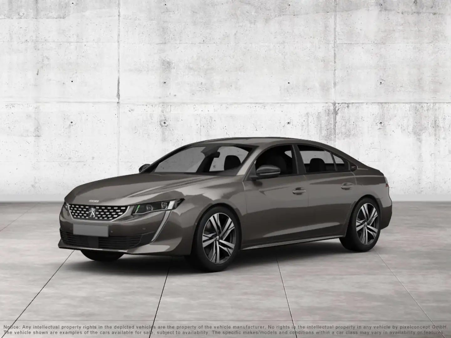 Peugeot 508 508 Allure Plug-In Hybrid 225 e-EAT8 Hybrid 225 Al Grau - 1