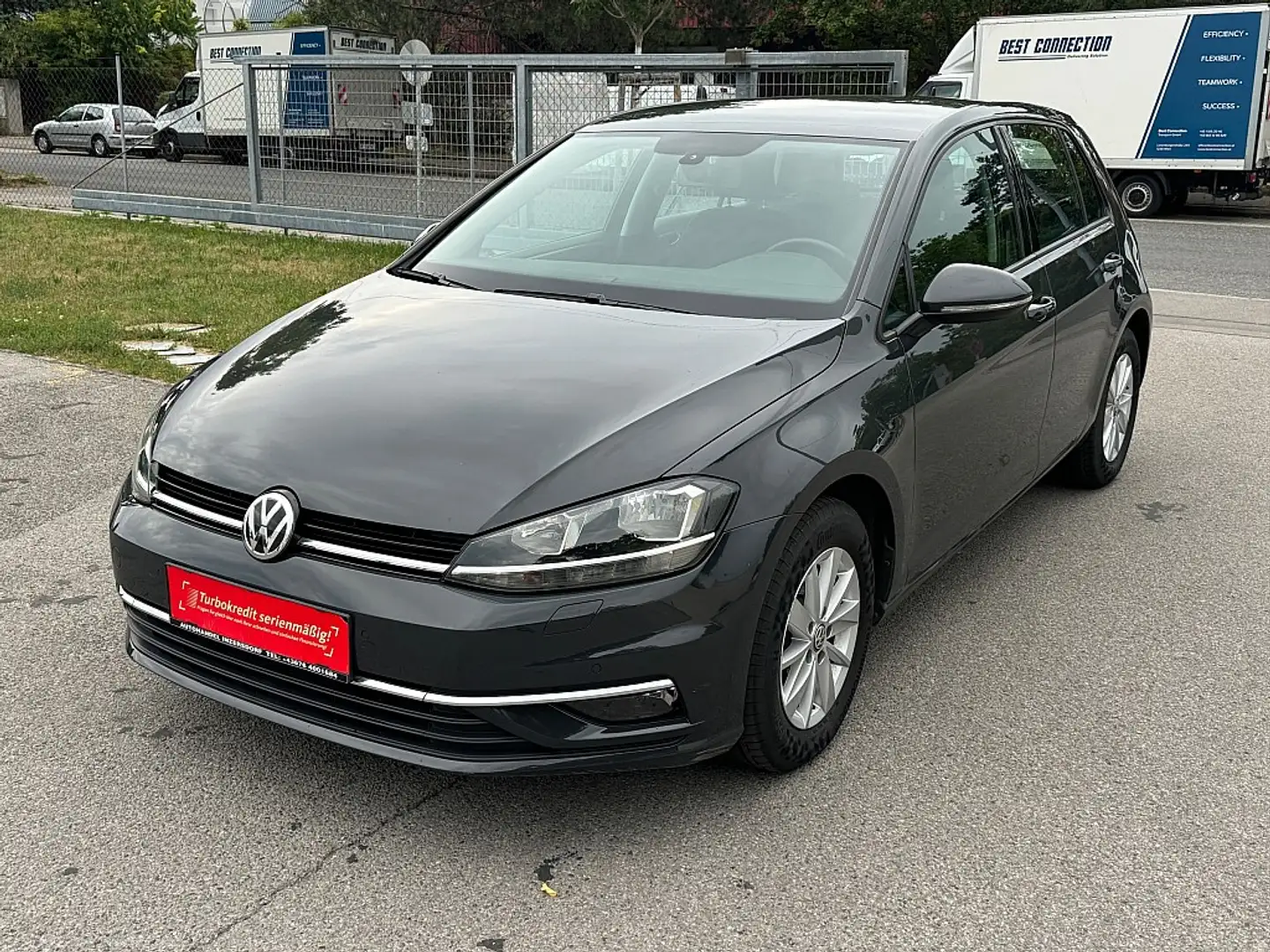 Volkswagen Golf Rabbit 1,6 TDI / 1BESITZ / ACC / Grau - 2