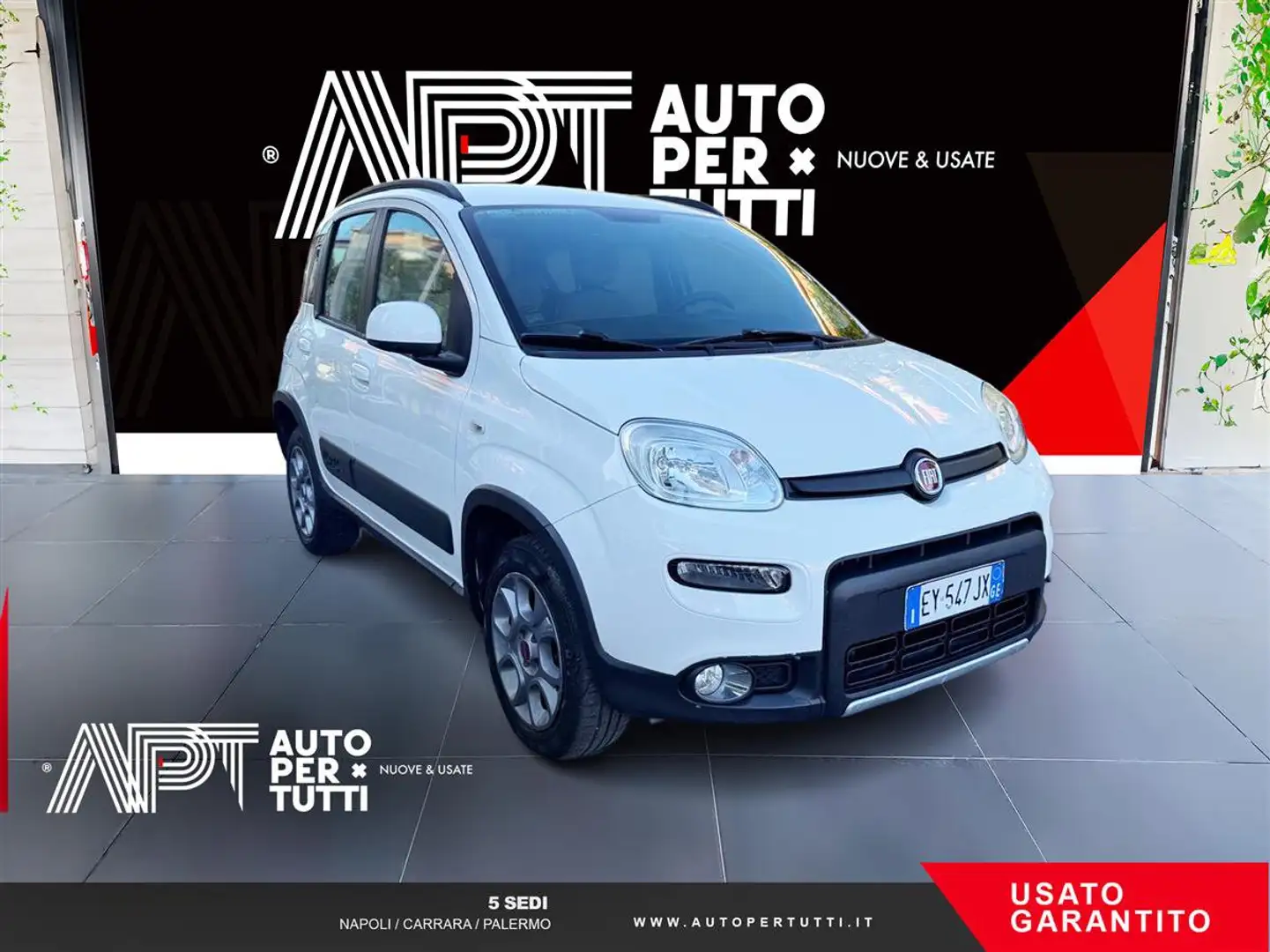 Fiat Panda Panda 1.3 mjt 16v 4x4 75cv E5+ Bianco - 2
