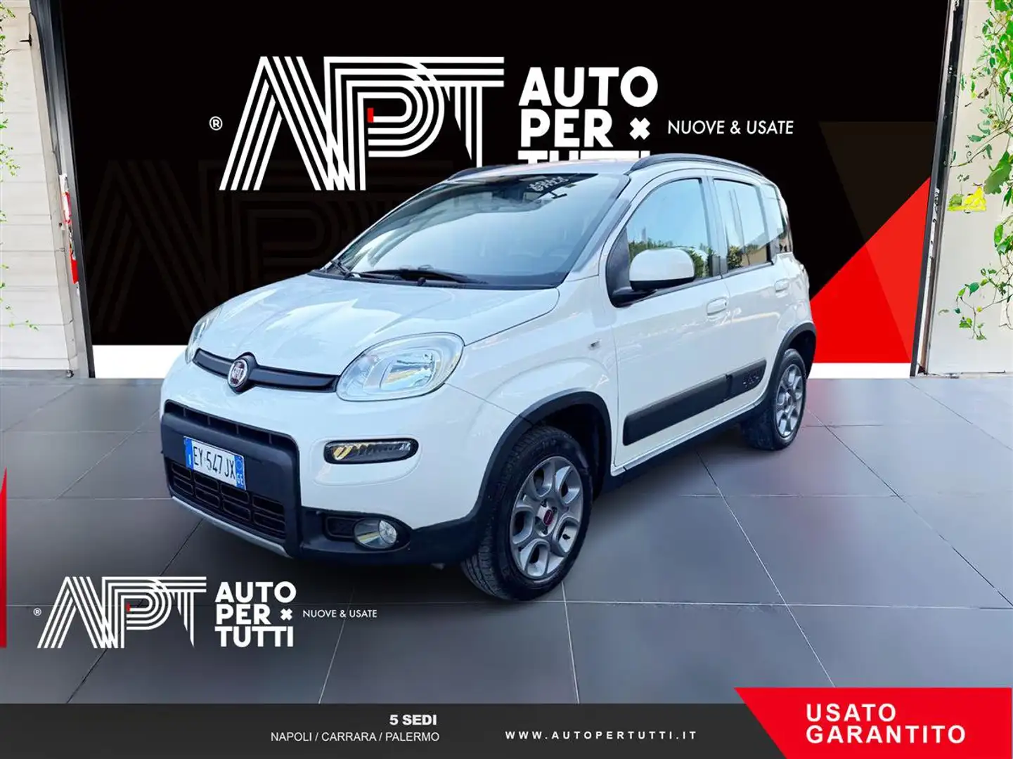 Fiat Panda Panda 1.3 mjt 16v 4x4 75cv E5+ Bianco - 1