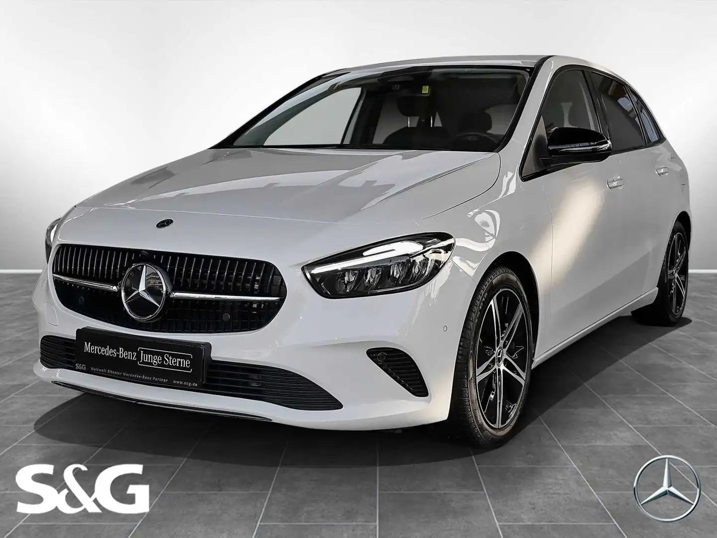 Mercedes-Benz B 220 d AHK+TOTWINKEL+KAMERA+CARPLAY+LED+PDC+18" Weiß - 1