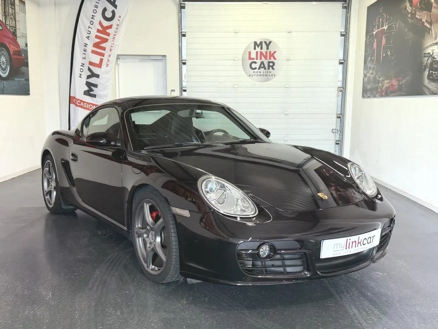 Porsche Cayman Cayman S 3.4i 295  TYPE 987 Schwarz - 1