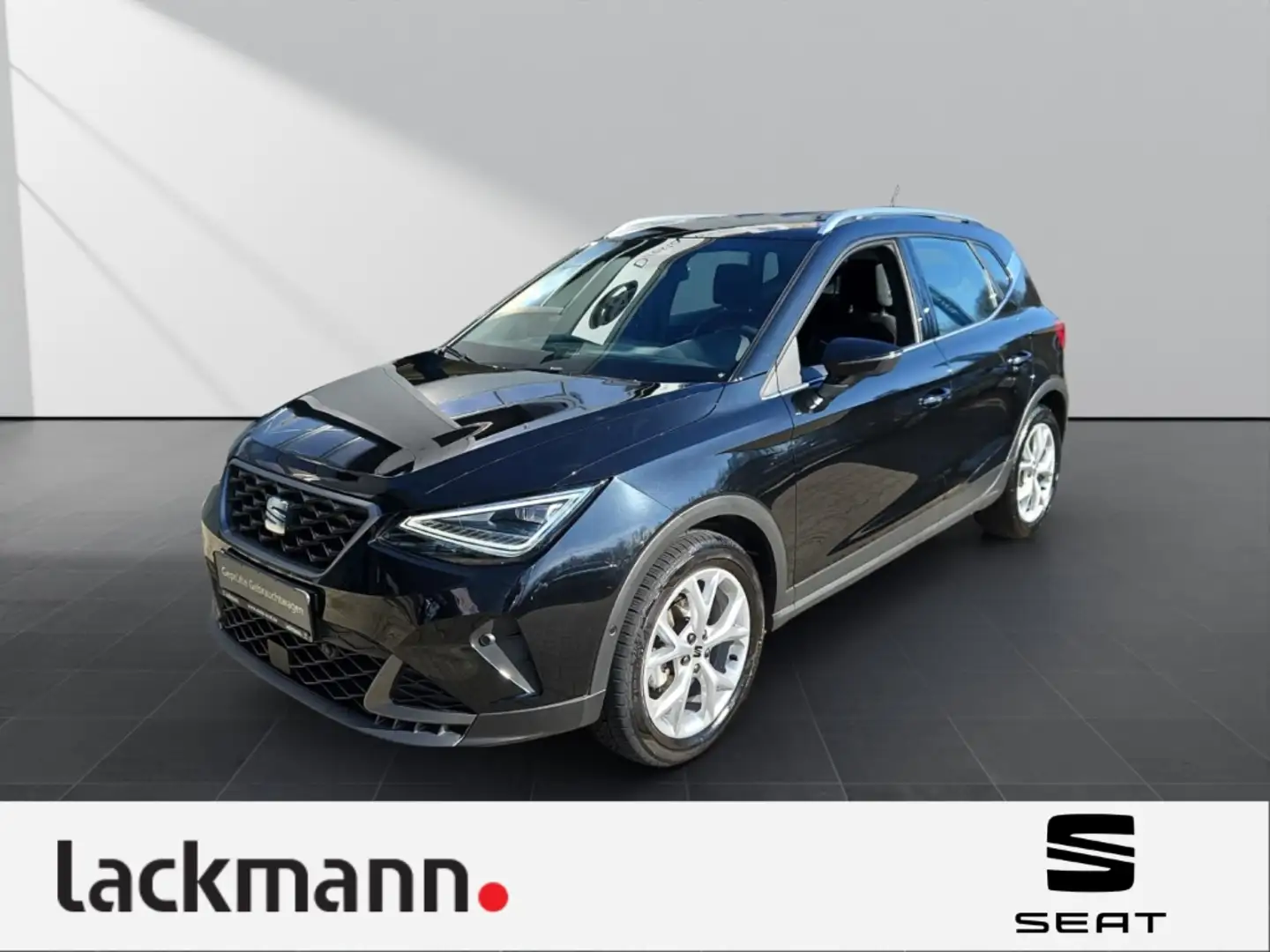 SEAT Arona 1.0 FR *Navi*Voll-LED*Winterpaket*Kamera* Schwarz - 1