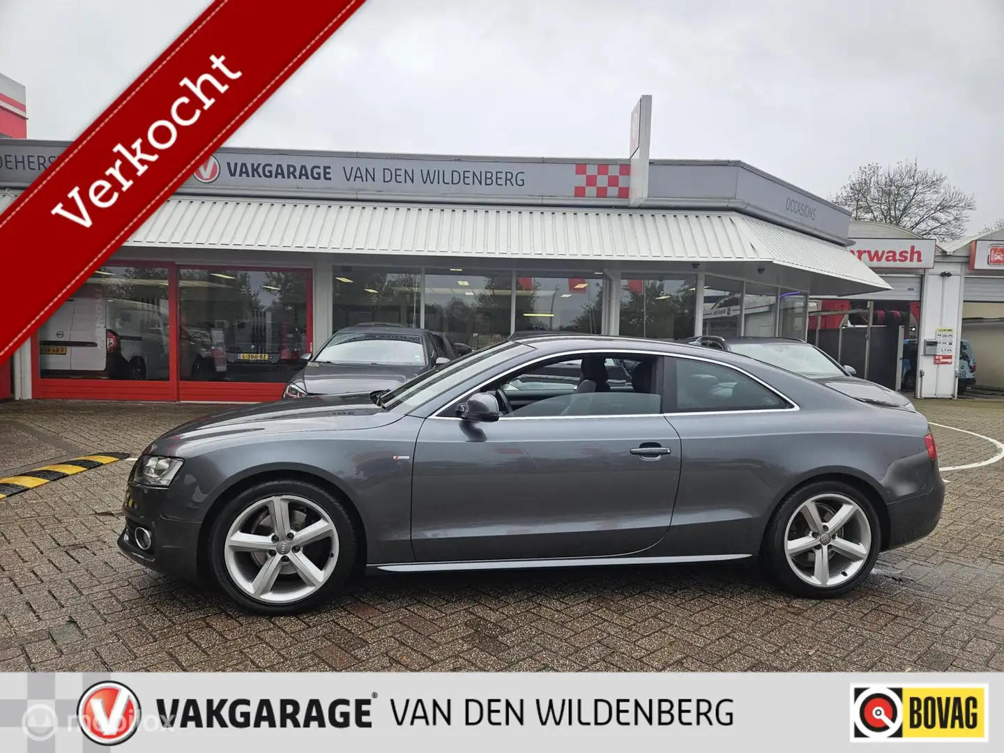 Audi A5 Coupé 2.0 TFSI S-edition Gris - 1