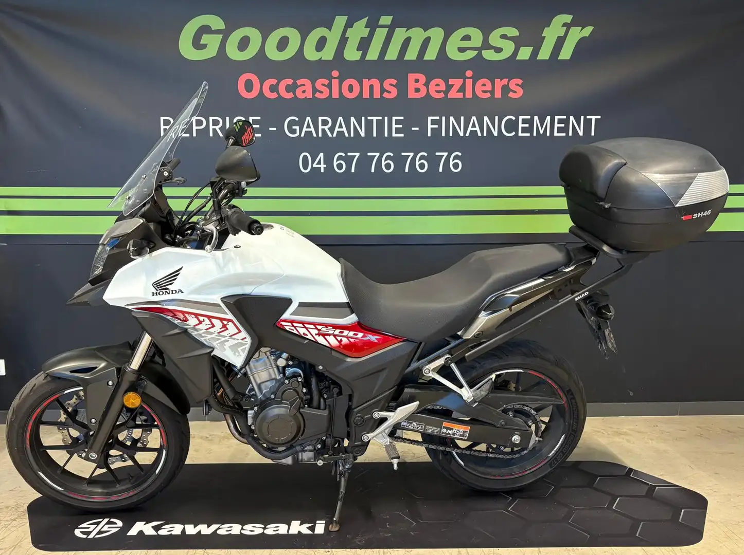 Honda CB 500 Blanc - 2