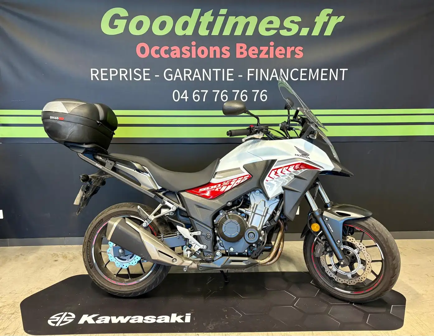 Honda CB 500 Blanc - 1