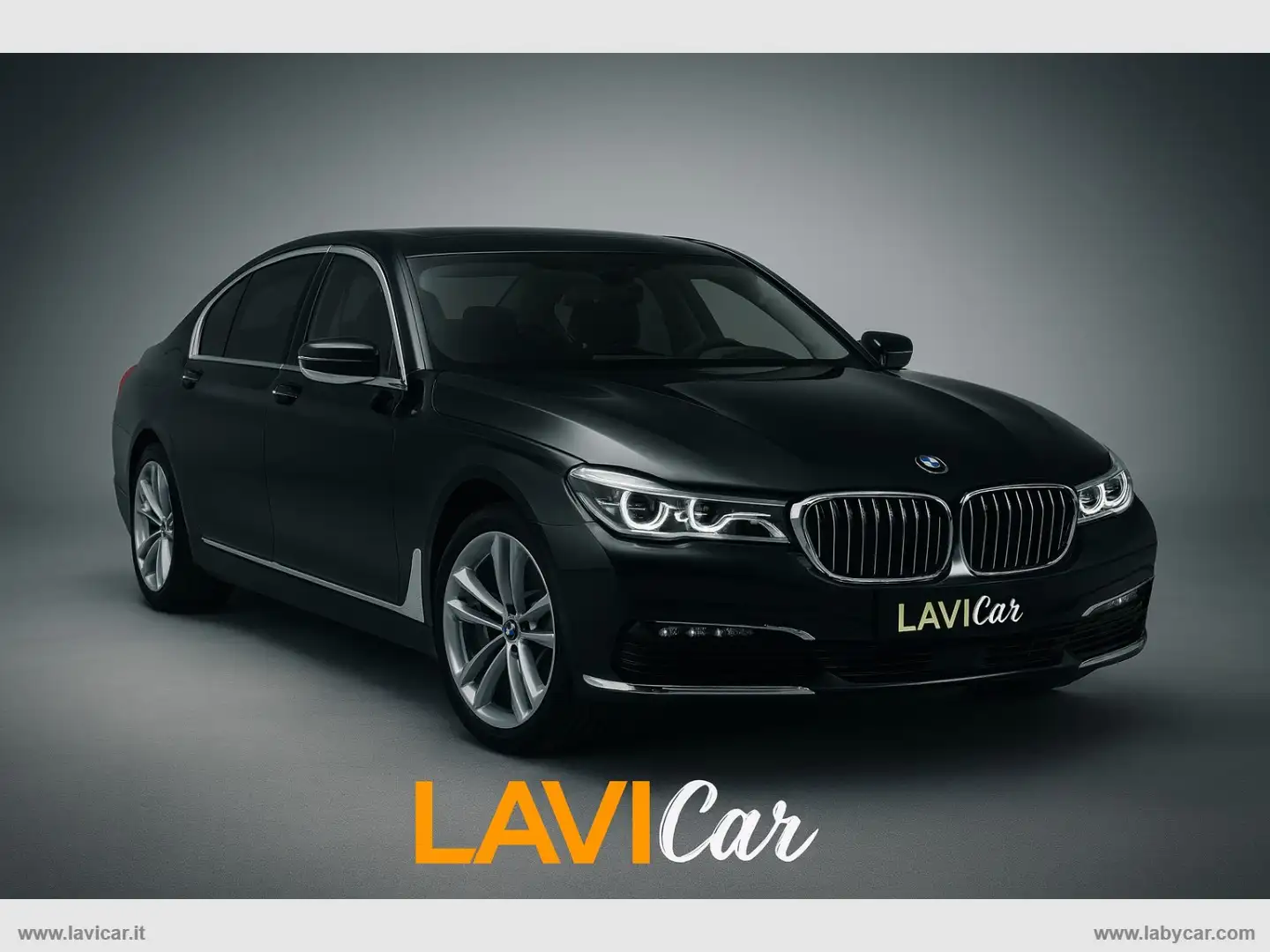 BMW 730 730d xDrive Luxury Zwart - 2