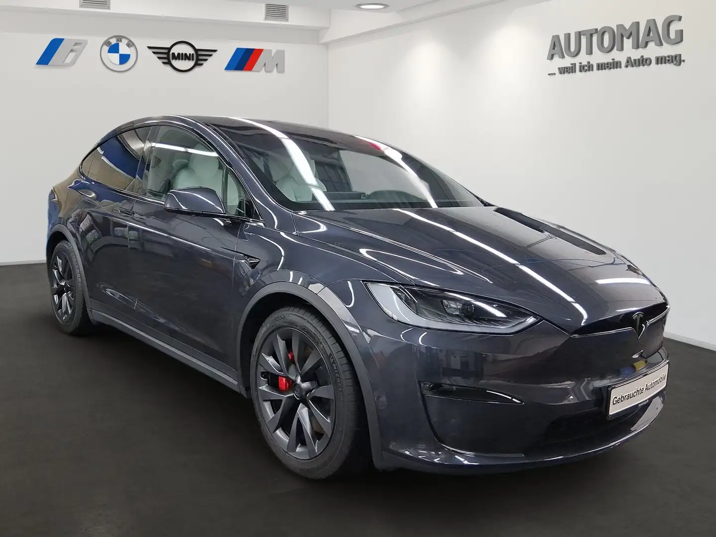 Tesla Model X X-Plaid*Premium Aud.*Sitzbelüftung*Autopilot*Sechs Grijs - 2