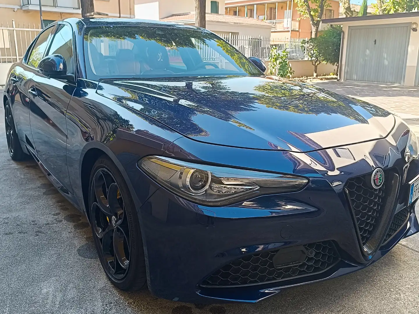 Alfa Romeo Giulia Giulia 2016 2.2 Quadrifoglio Pack 180cv auto Blu/Azzurro - 2