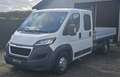 Peugeot Boxer 3.0 D DOUBLE CAB/PLATEAU/BLUETOOTH/ATT REM/TVAC Blanc - thumbnail 1