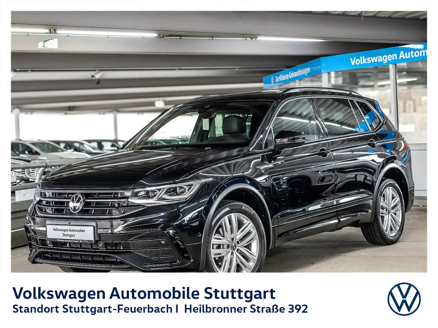 Volkswagen Tiguan Allspace R-Line 2.0 TSI DSG Navi Kamera Schwarz - 2
