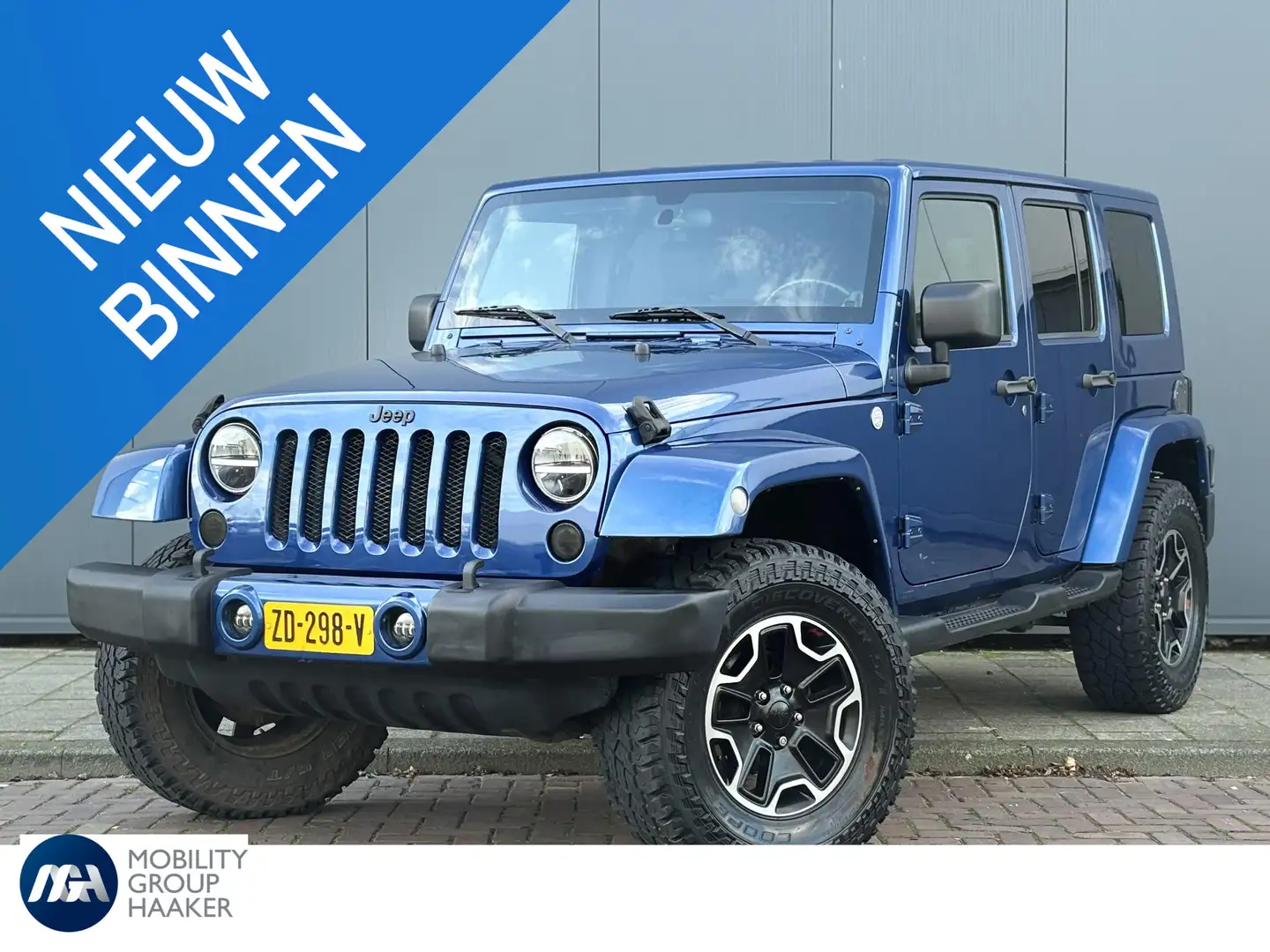 Jeep Wrangler Unlimited 3.8 BeachLine Airco I Navigatie I Achter Bleu - 1