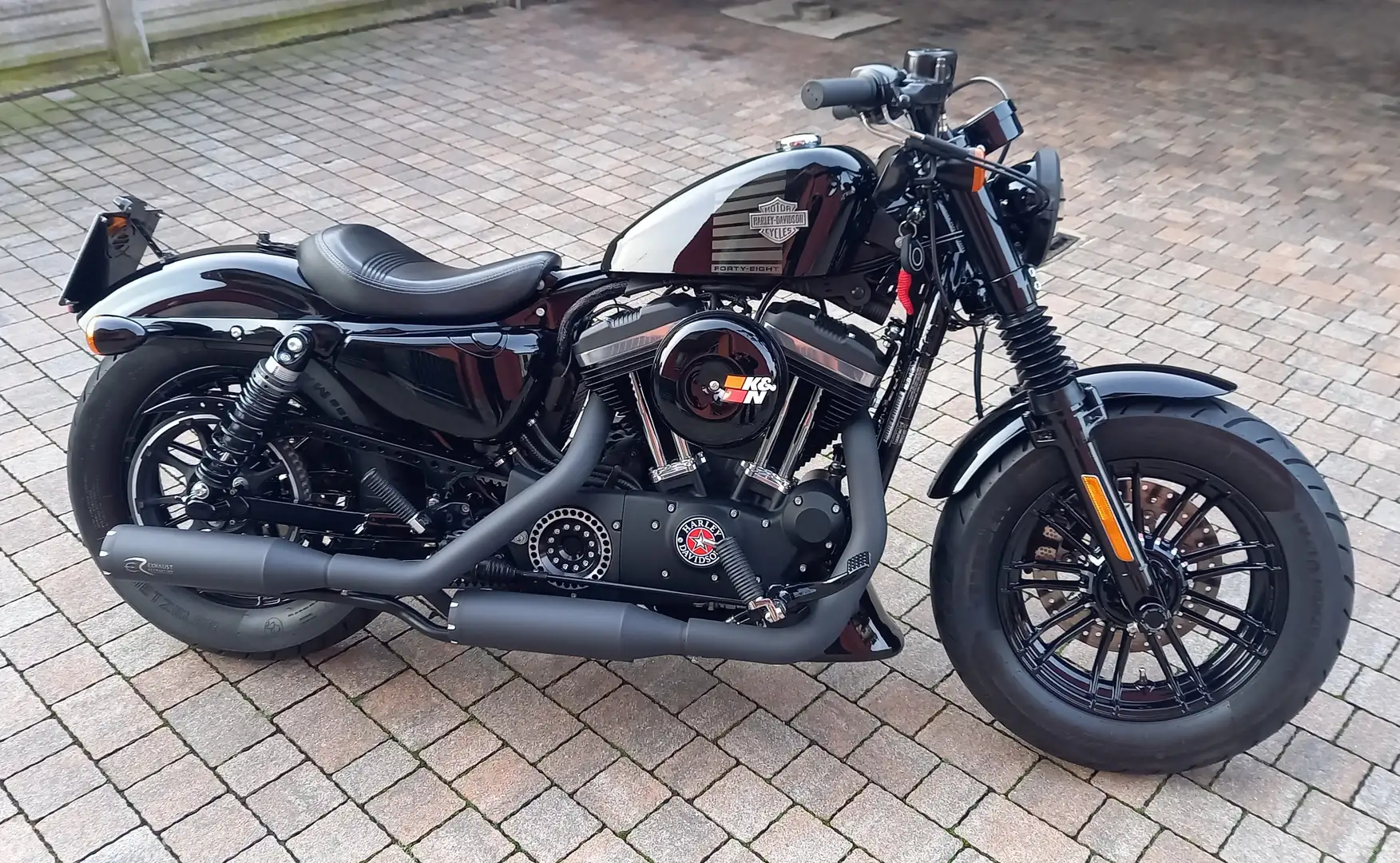 Harley-Davidson Sportster Forty Eight Abs Noir - 1