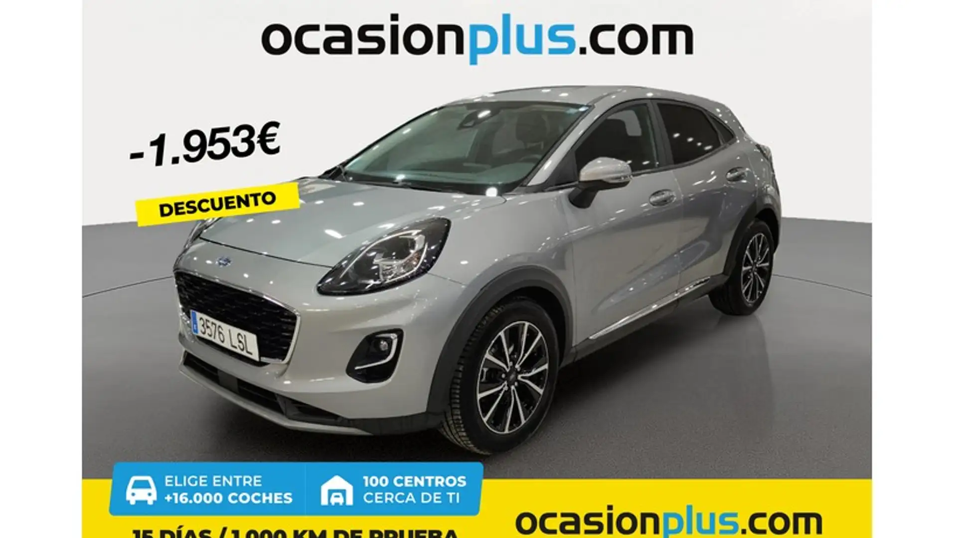 Ford Puma 1.5 Ecoblue Titanium 120 Plateado - 1