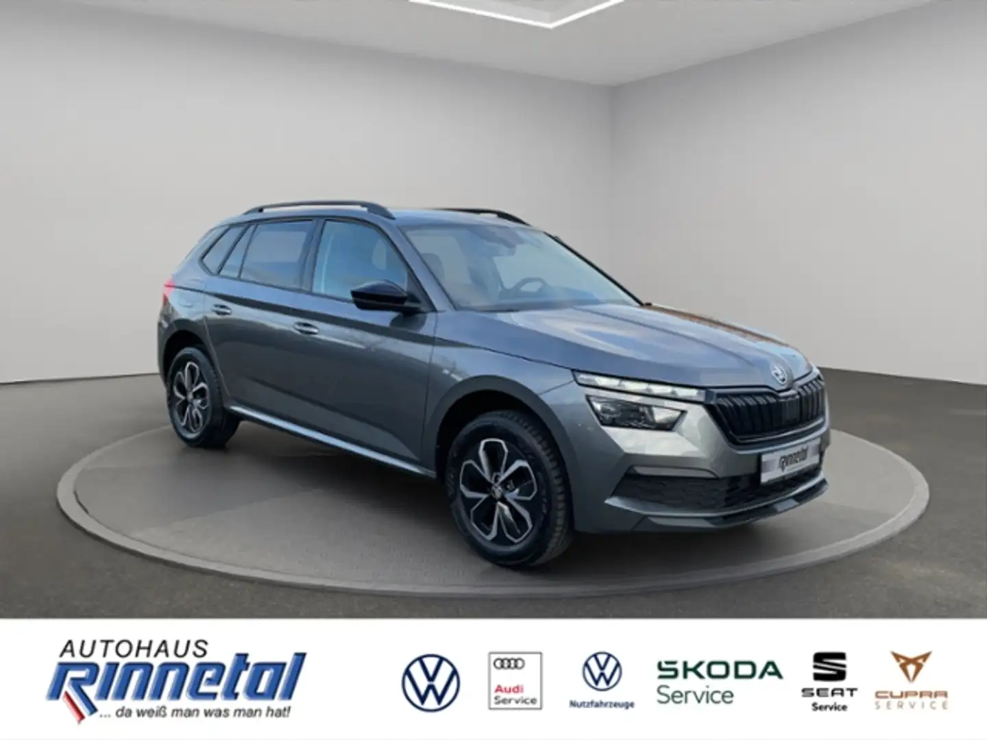 Skoda Kamiq 1.0 TSI OPF Ambition KLIMS+PDC+SITZHZG+SMART LINK Grau - 2