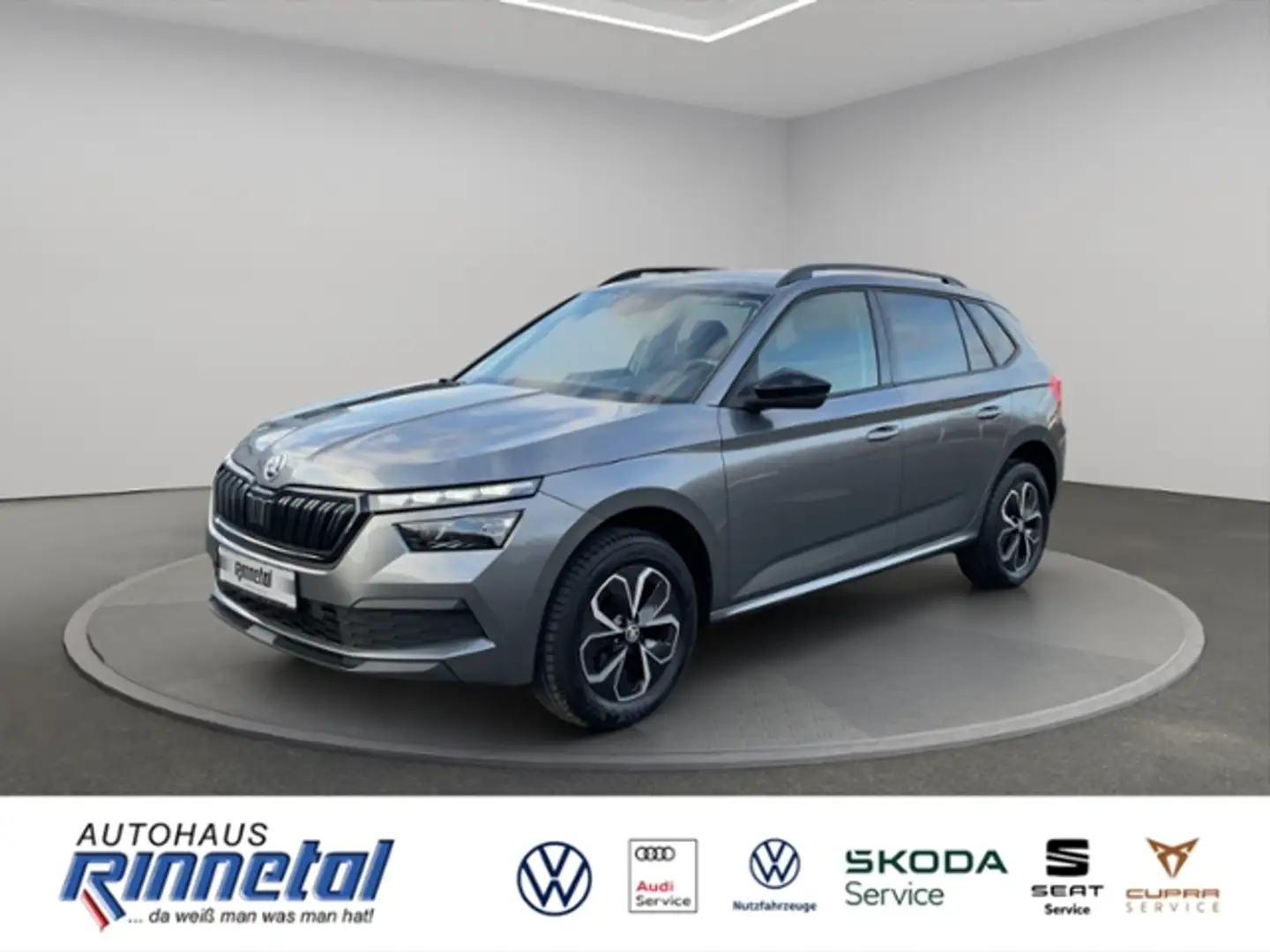 Skoda Kamiq 1.0 TSI OPF Ambition KLIMS+PDC+SITZHZG+SMART LINK Grau - 1