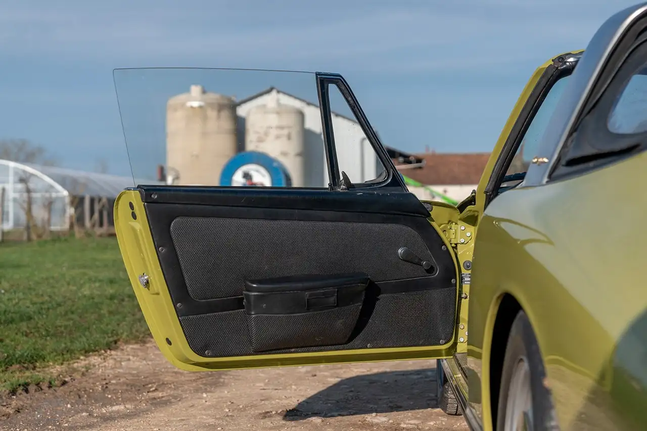 Porsche 912 TARGA SOFT WINDOW SWB (Châssis court) - GOLDEN GREEN de 1968, foto 12