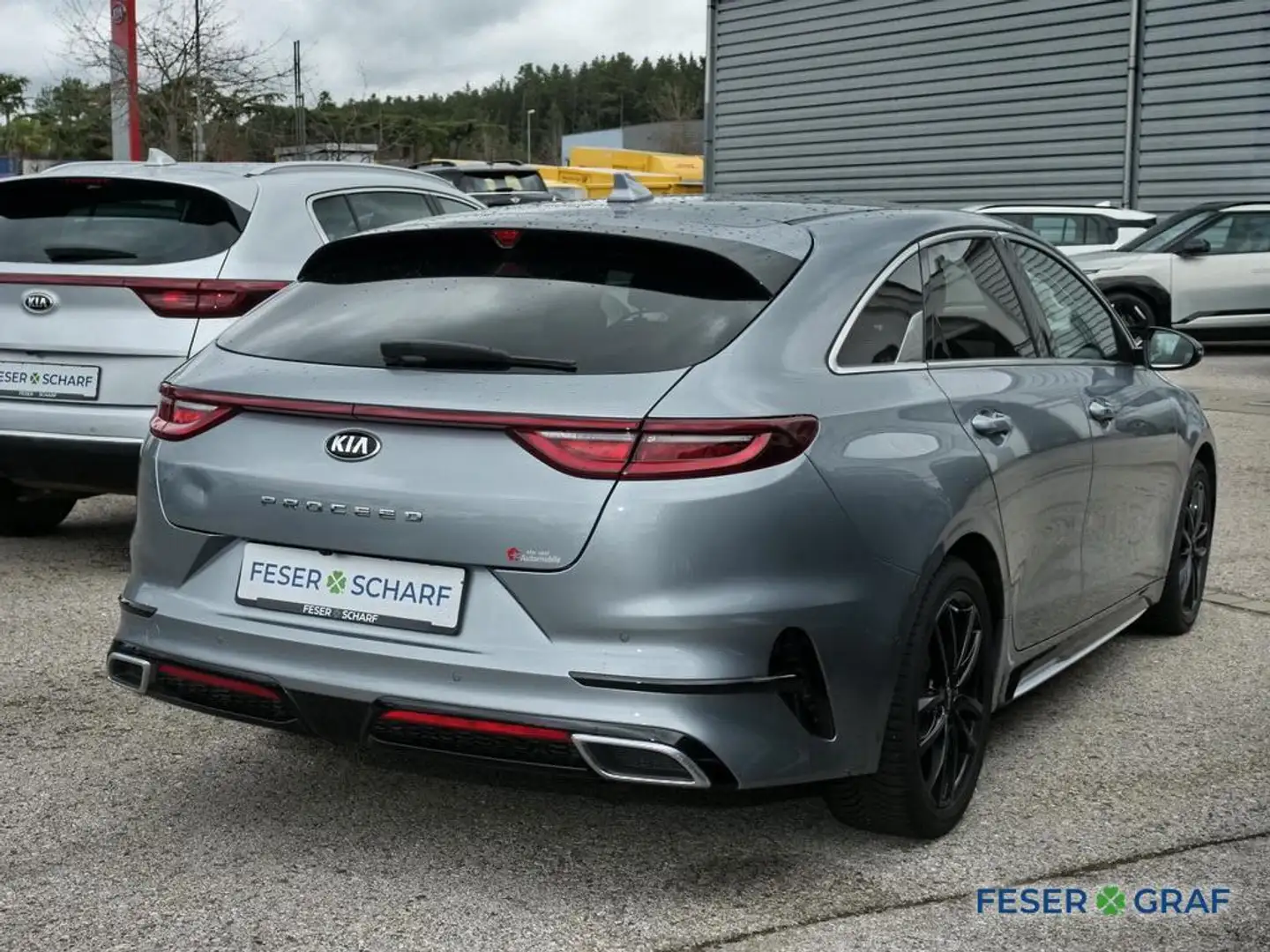 Kia ProCeed / pro_cee'd 1.6D 48V DCT GT Line TECHNIK 8-fach Silber - 2