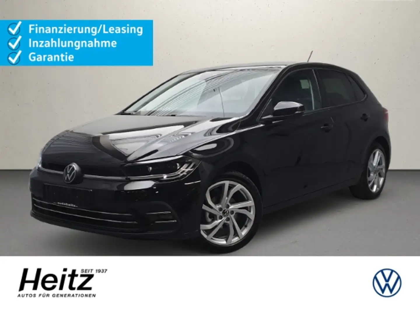 Volkswagen Polo 1.0 TSI Style Navi Matrix LED ACC Travelass. Schwarz - 1