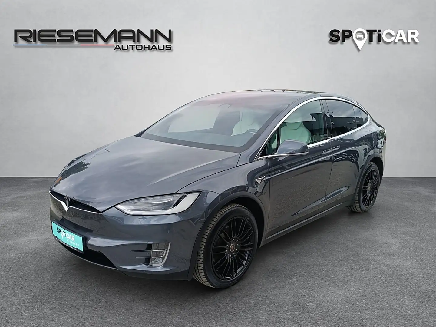 Tesla Model X 90D 90kWh (mit Batterie) Grau - 1
