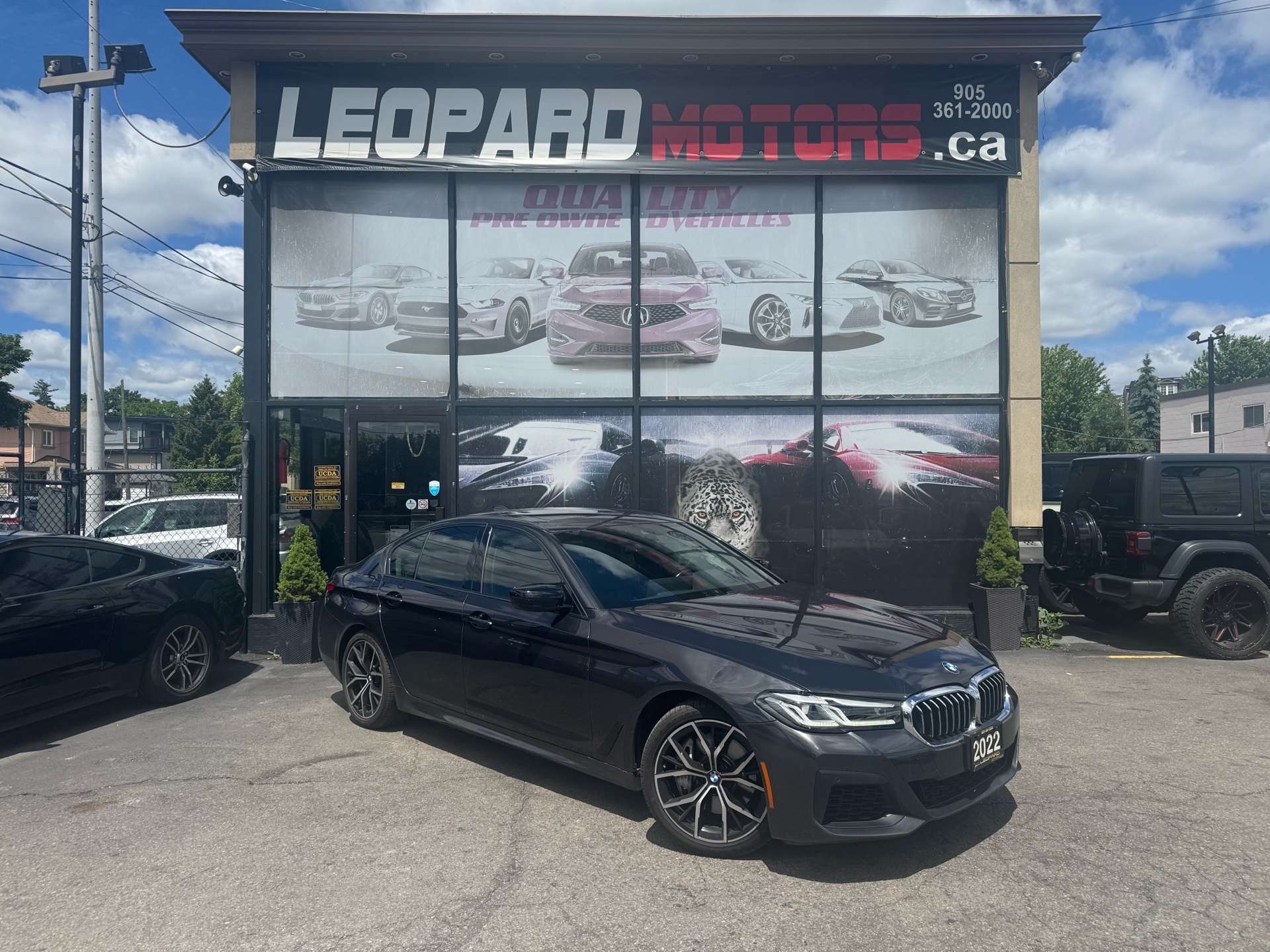 2022 BMW 5 Series 540i, xDrive, HUD, M PKG, Navi, Soft Close, *No Cl