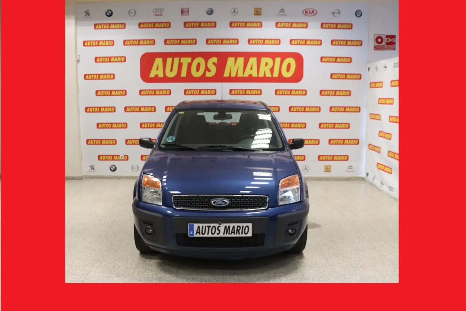 Ford Fusion 1.6 Urban4 Blau - 1