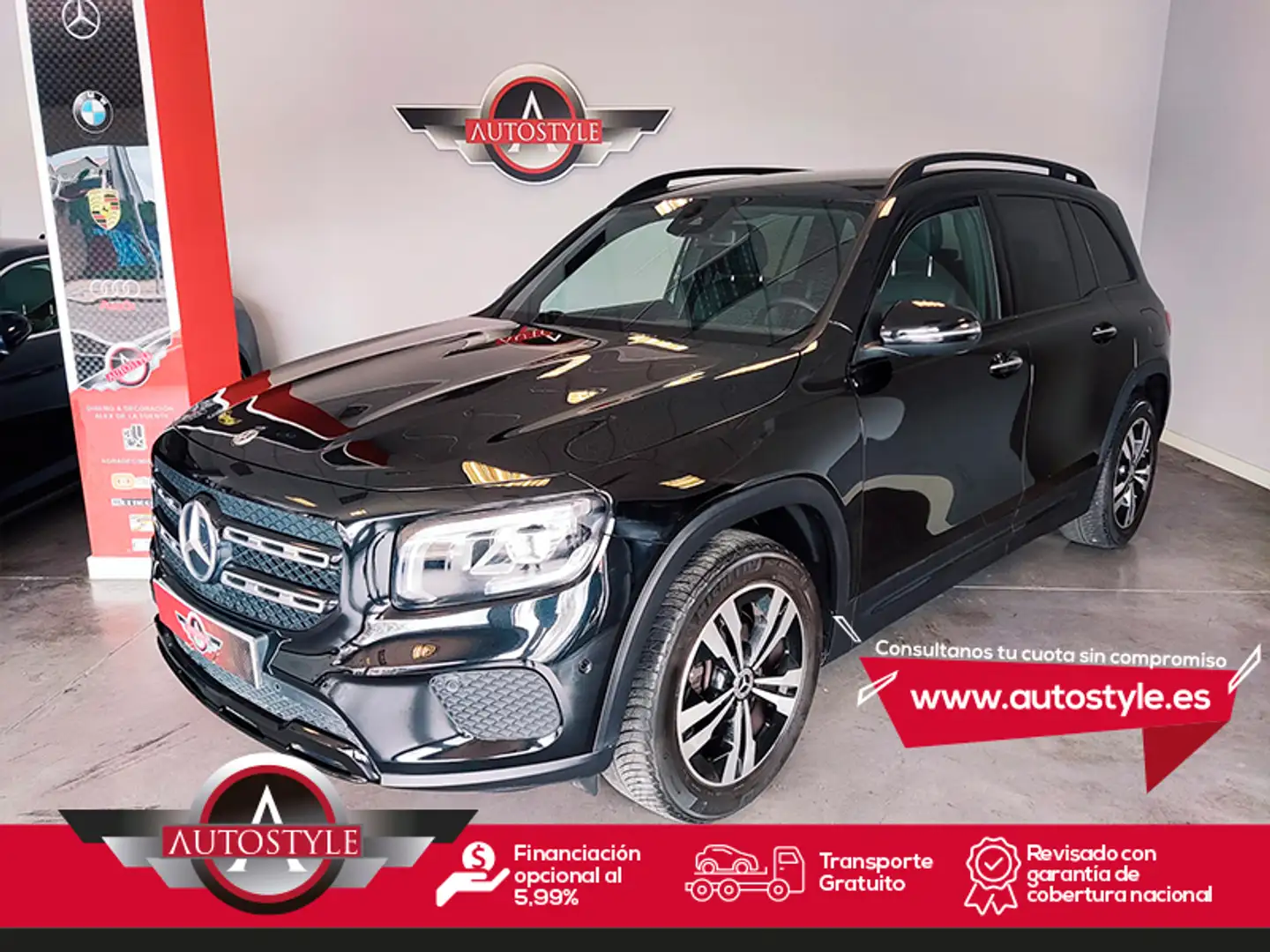 Mercedes-Benz GLB 200 200d 8G-DCT 7 plazas Černá - 1