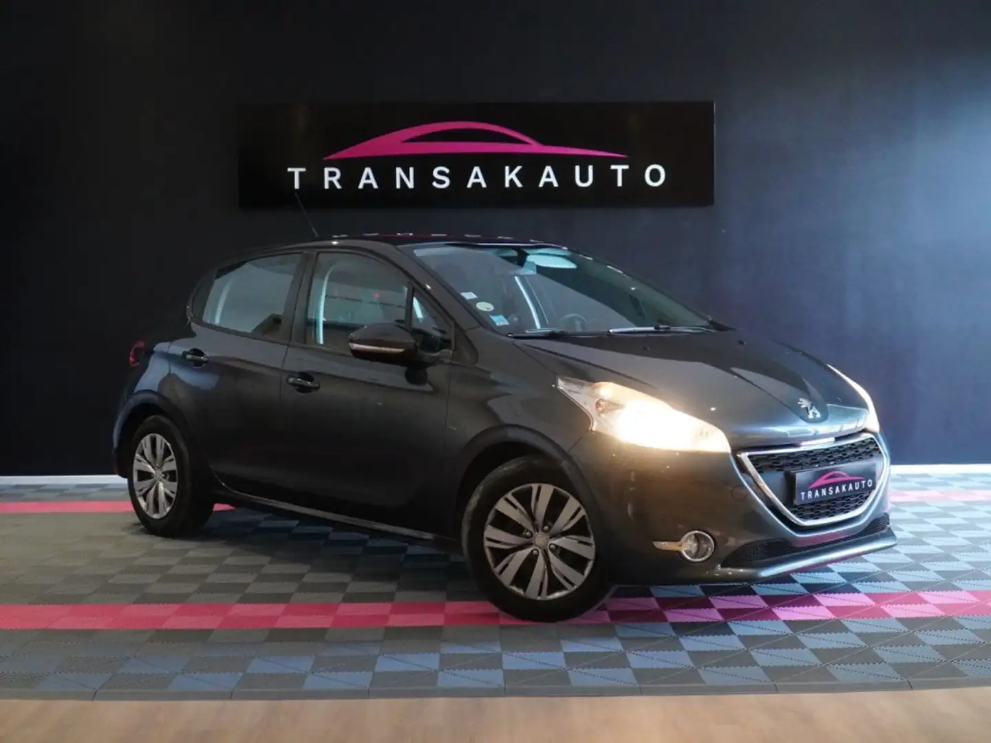 Peugeot 208 1.6 e-HDi 92ch BVM5 Allure Gris - 1