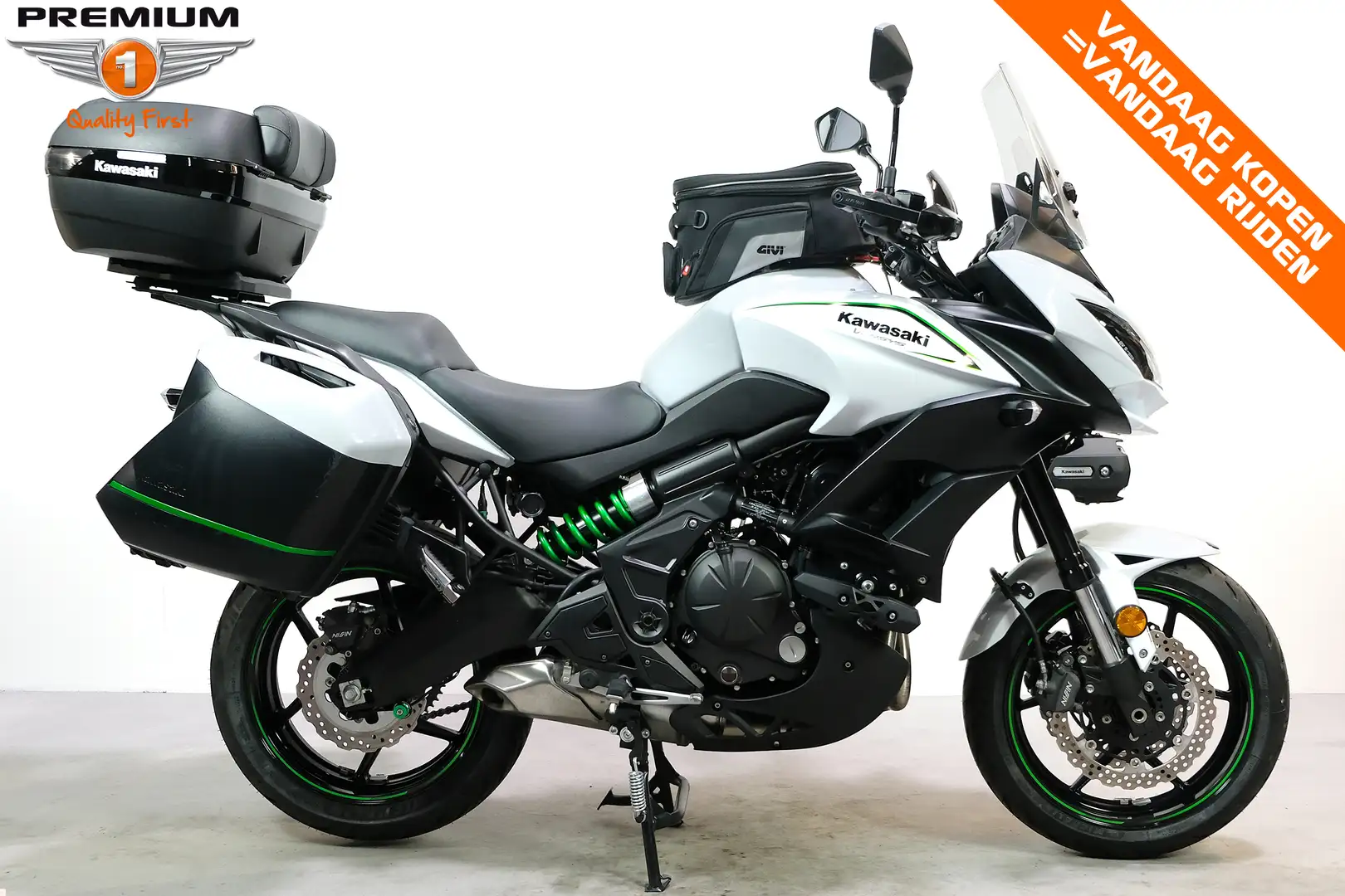 Kawasaki Versys 650 GRAND TOURER Wit - 1